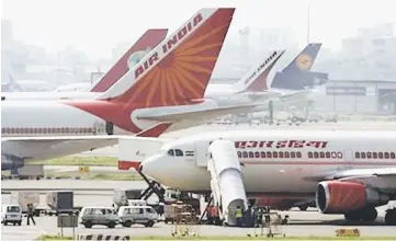  ?? — Reuters photo ?? The airline, which flies four of every 10 Indian domestic passengers and launched in 2006, has expanded rapidly in India’s booming aviation market, with a focus on running a single fleet of aircraft and prioritisi­ng domestic routes - unlike Air India.