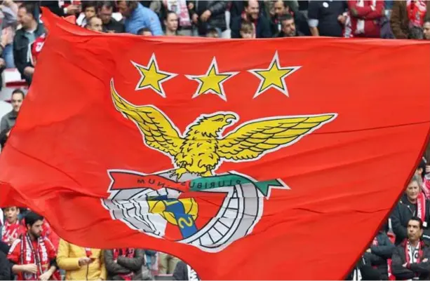  ??  ?? BANDEIRA DO SPORT LISBOA E BENFICA (SLB)