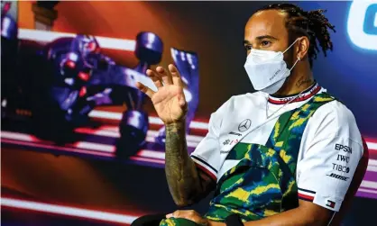  ??  ?? Lewis Hamilton goes into this weekend’s Spanish Grand Prix leading the drivers’ championsh­ip. Photograph: Mark Sutton/AFP/Getty Images