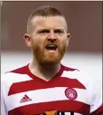  ??  ?? Accies captain Brian Easton