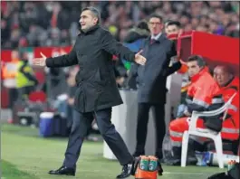  ??  ?? Valverde, en el partido del miércoles ante el Sevilla.