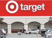  ?? CHARLES KRUPA/AP ?? Target recorded an increase of nearly 11% in sales for the quarter ending May 2.