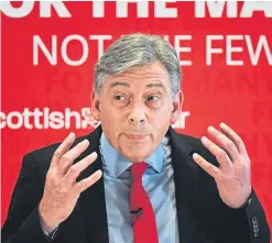  ?? Picture: Getty. ?? Scottish Labour leader Richard Leonard says raising the income tax threshold should not be a priority.