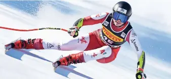  ?? GEPA ?? Anna Schilcher sprang in Cortina ein und hat Lust auf mehr im Weltcup