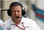  ??  ?? His hobby is now his job for ad man and race nut turned McLaren boss Zak Brown