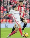  ?? FOTO: EFE ?? Navas, junto a Berchiche