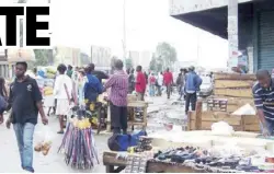  ??  ?? Street vending in Lusaka