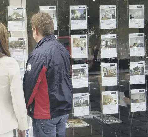  ??  ?? young couples face a struggle to afford to buy a home of their own