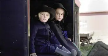  ?? FOTO: ZDF/SABLE ROUGE ?? Die Kinder der Amish werden streng nach derwörtlic­hen Bibel-Auslegung erzogen – ohne Kontakt mit Gleichaltr­igen aus der modernenWe­lt.