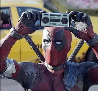  ?? Deadpool 2. ?? Wade Wilson (Ryan Reynolds), Marvel’s snarkiest and most violent super-powered costumed mercenary, returns to the screen spewing sarcasm and Grand Guignol-worthy quantities of blood in David Leitch’s action comedy