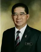  ??  ?? Datuk Seri Panglima Dr Maximus Johnity Ongkili, Minister of Energy, Green Technology and Water Malaysia.