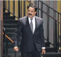  ?? CATALINA FRAGOSO, USA TODAY SPORTS ?? Jaguars owner Shahid Khan, who donated to President Trump’s inaugurati­on fund, says, “This ugly, toxic side sours the whole experience.”