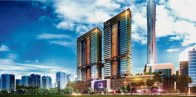  ??  ?? Opus KL is one of Bina Puri’s signature developmen­ts. It offers 357 exquisite units across twin 32-storey towers.
