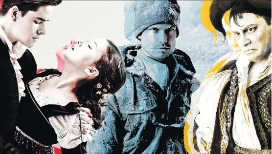  ??  ?? Calgary Opera’s season includes an updated Romeo & Juliette; the Canadian premiere of Everest, about the 1996 mountain climbing disaster that claimed the lives of 12 people; and, Rigoletto.