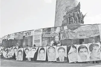  ?? FOTO: AERCHIVO / EL OCCIDENTAL ?? Las propuestas son para dar una atención efectiva a familiares de desapareci­dos.