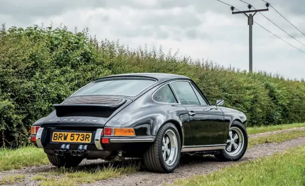  ??  ?? Above A mix of mechanical, interior and body parts from across the classic 911 range have been used to great effect on this unique SC