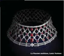  ??  ?? La Passion necklace, Louis Vuitton