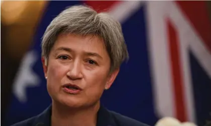  ?? Photograph: Chalinee Thirasupa/Reuters ?? The Australian foreign affairs minister, Penny Wong, said she had frank dialogue with her Chinese counterpar­t, Wang Yi.