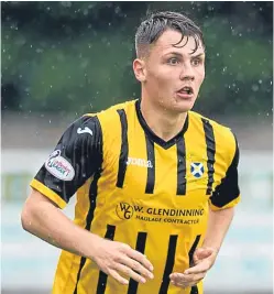  ?? SNS Group. Picture: ?? Jason Kerr: signed a two-year deal with St Johnstone, but East Fife boss Barry Smith hopes to take him back on loan next season as he continues his developmen­t.