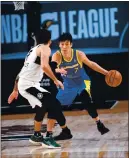  ?? JUAN OCAMPO — NBAE ?? Guard Jeremy Lin and the Santa Cruz Warriors will take on Rio Grande Valley in the NBA G League playoffs Monday morning. The Vipers ended the Warriors’ nine-game win streak Friday.