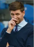  ??  ?? Ibrox manager Steven Gerrard