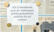  ?? FOTO: GÖSER ?? Lorenz Göser fühlt sich seit Mitte März von Corona verwirrt – „und im Glauben herausgefo­rdert wie lange nicht mehr“.