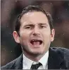  ??  ?? PROUD: Frank Lampard