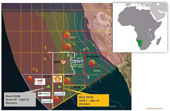  ?? Courtesy: National Petroleum Corporatio­n of Namibia – (NAMCOR) ??