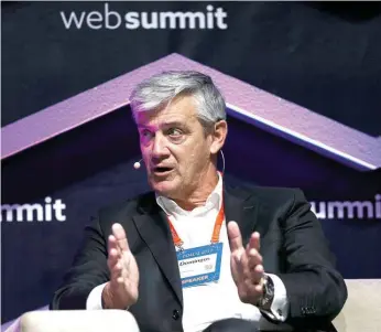  ??  ?? Emblema encarnado foi convidado a expor na Web Summit a sua metodologi­a