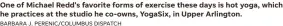  ?? BARBARA J. PERENIC/COLUMBUS DISPATCH ?? One of Michael Redd's favorite forms of exercise these days is hot yoga, which he practices at the studio he co-owns, Yogasix, in Upper Arlington.