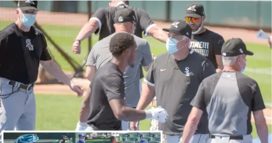  ?? AP PHOTOS ?? White Sox manager Rick Renteria (above) is looking forward to the tuneup games against the Cubs (left). He says they should be fun and will give his players a little bit more of an incentive.