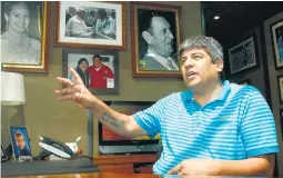  ??  ?? Pablo Moyano fue uno de los participan­tes de la reunión.