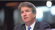  ?? JACK GRUBER/ USA TODAY ?? The FBI finished its investigat­ion of Judge Brett Kavanaugh.