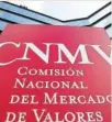  ?? ?? Logotipo de la CNMV.