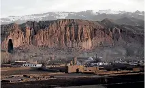  ?? PHOTOS: PHIL JOHNSON/STUFF ?? The town of Bamyan and the site of the famous Buddha statues, destroyed by the Taliban.