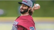  ?? ?? Lehigh Valley starter Michael Mariot pitched seven scoreless innings in Friday night’s 3-2 loss in 10 innings to Buffalo.