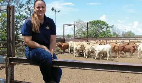  ?? PHOTO: CONTRIBUTE­D ?? HOT TOPIC: Rachael O’Brien, manager of biosecurit­y and extension for Biosecurit­y Queensland, gives us the lowdown on cattle health declaratio­ns.