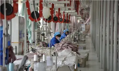  ??  ?? A factory in Binzhou in Shandong province. China’s economy grew by 6.2% in the second quarter of this year. Photograph: STR/AFP/Getty Images