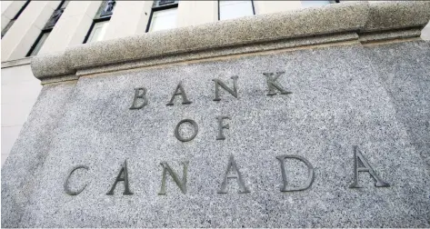  ?? SEAN KILPATRICK/THE CANADIAN PRESS FILES ?? The timing of the Bank of Canada’s goal for a more neutral policy setting is now in doubt because developmen­ts this autumn mostly have been negative, including indicators suggesting that the economy was slowing, writes Kevin Carmichael.