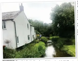  ?? ?? CHARMING: Riverside is the ideal base from which to explore delightful Dorset