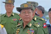  ?? (AFP) ?? A file photo of Myanmar military chief General Min Aung Hlaing