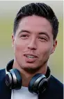  ?? REUTERS ?? In trouble: Nasri appeared to use an IV drip
