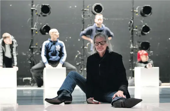  ?? ALLEN McINNIS FILES ?? Ballet Jazz de Montreal artistic director Louis Robitaille says Dance Me is about the cycle of life and isn’t a biographic­al piece about Leonard Cohen.