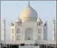  ?? AFP FILE ?? An ASI report traced the Taj Mahal’s loss of sheen to insect breeding in the Yamuna.