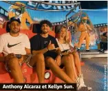  ??  ?? Anthony Alcaraz et Kellyn Sun.