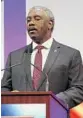  ?? RICARDO RAMIREZ BUXEDA/ STAFF PHOTOGRAPH­ER ?? Jerry Demings will lead a government operation with a $4.25 billion budget.