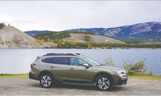  ?? BRIAN HARPER/DRIVING ?? Subaru’s 2020 Outback will be familiar to its fan base, but the latest generation of this classic crossover includes new comfort, safety and convenienc­e features.