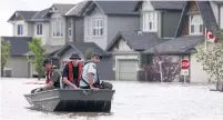  ?? JEFF MCINTOSH THE CANADIAN PRESS FILE PHOTO ?? Research suggests Canadians are increasing­ly worried about the effects of climate change, particular­ly after severe floods.