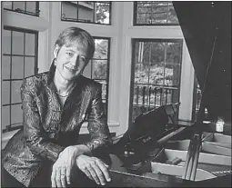  ??  ?? School’s out for pianist Jane Coop: UBC celebrates Coop’s last performanc­e at the university in a concert with friends Saturday. Expect Barnett Hall to be full to the rafters.