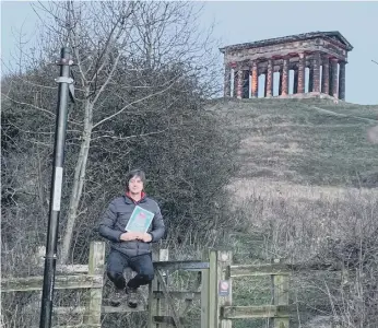  ??  ?? William Boddy worked with relative Dixie Martha Baker, 13, on When Santa Got Stuck Up The Monument.